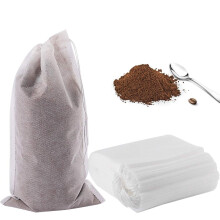 YQL Zimny ??Brew Filtr kawowy 50pcs 6x10 cala Brak balaganu zimnego naparu torby na kawe jednorazowe torby na napar z herbata torba do filtra do