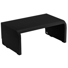 Bostitch Office Konnect Justerbar Monitor Stand Riser 4 H?jdejusteringer Indbygget kabelstyring gummif?dder - sort