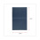 Universal Capa universal para certificado/documento 76897 8 1/2 x 11 / 8 x 10 / A4 Navy 6/PK 4