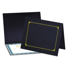 Universal 76897 Zertifikats-/Dokumentenh lle 8 1/2 x 11 / 8 x 10 / A4 Marineblau 6/PK