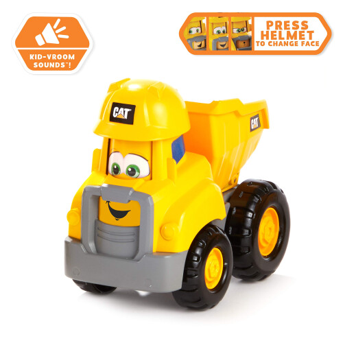CAT CAT Κατασκευαστικά Παιχνίδια, Junior Crew Dump Truck Εκπαιδευτικό Όχημα για Παιδιά 2+ 1