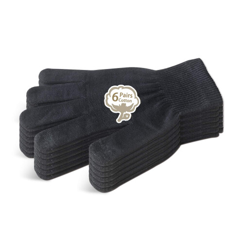 Luvas Hidratantes de Algodão Evridwear para Homens com Pontas Touchscreen