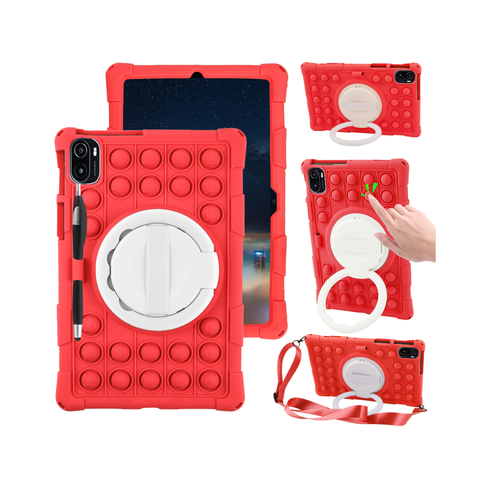 (Red, Tab A8 10.5 SM-X200) Case for Samsung Galaxy Tab A8 10.5 inch SM-X200 X