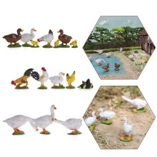30pcs O Gauge Animais de Fazenda 1:43 Pintados para Layout de Comboio AN4304-30-AMUS