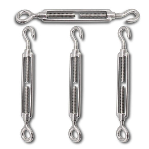 Hillman Stainless Steel Hex Lag Screws, 1/4" X 3" – 25-Pack, For Decks & Outdoor Projects