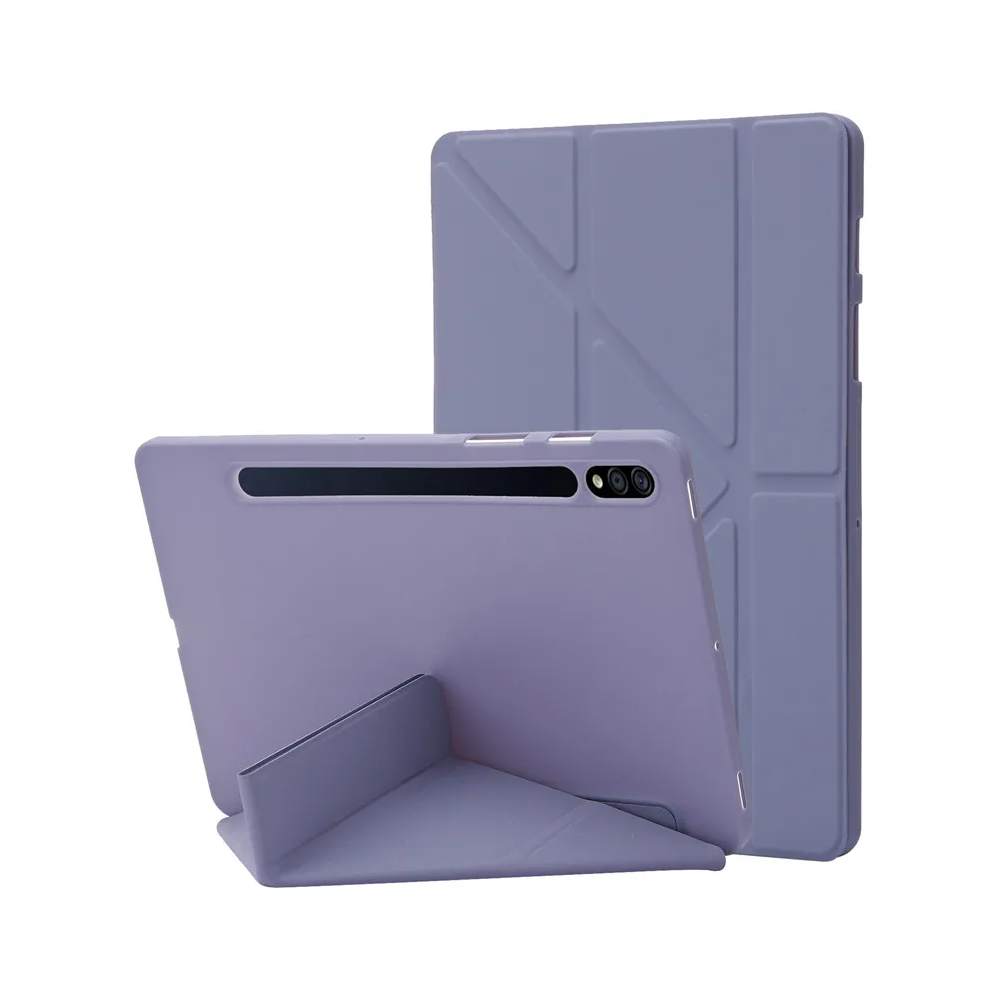 (Lavender Gray, Tab S7 (11 Inch)) Case For Samsung Tab S9 Fe Case 10.9Inch Smart Fol Purple 967854385427