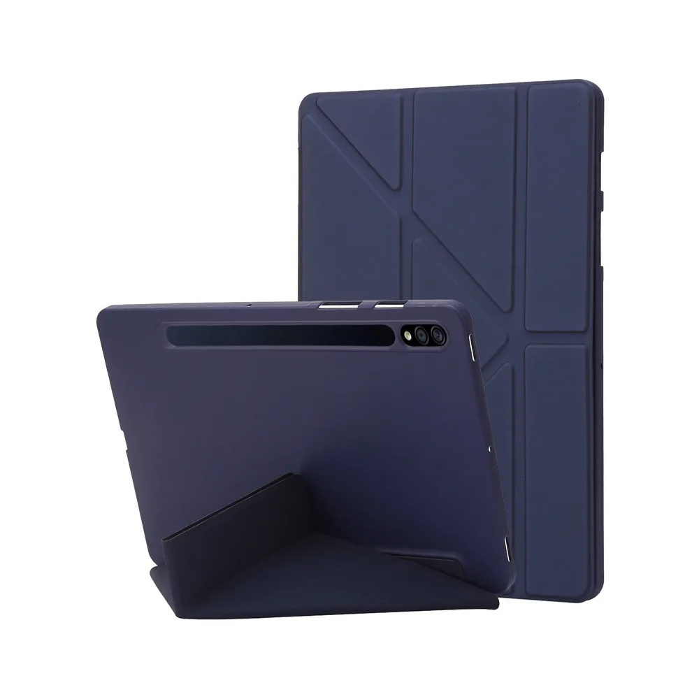 (Dark S9 Fe (10.9 Inch)) Case For Samsung Tab S9 Fe Case 10.9Inch Smart Fol Blue 967854385540