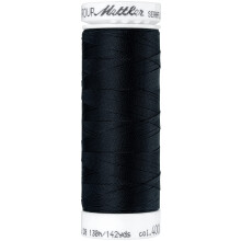 Mettler Seraflex elastinen kierre 50wt 142yd-musta -7840-4000