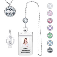 Contrle de badge ID retractable Lonyards retractables pour badges ID Femmes Collier de longe de professeur mignon