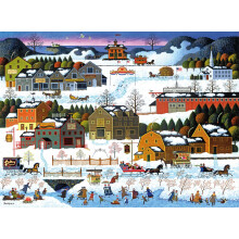 Buffalo Games - Charles Wysocki - Χαλάρωση στο Κανάλι Hickory Haven - 1000 Τεμάχια Πάζλ