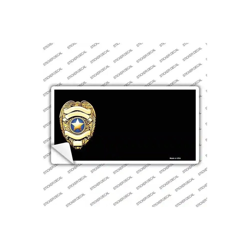 Smart Blonde Lp-3773S-L Police Decal Offset Novelty Sticker Decal - Large 792636309410