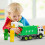 MOBIUS Toys Φορτηγό Απορριμμάτων με Κίνηση - 1:12 Κλίμακα με Ήχους, Φώτα, Φορτωτή, 4 Κάδους 3