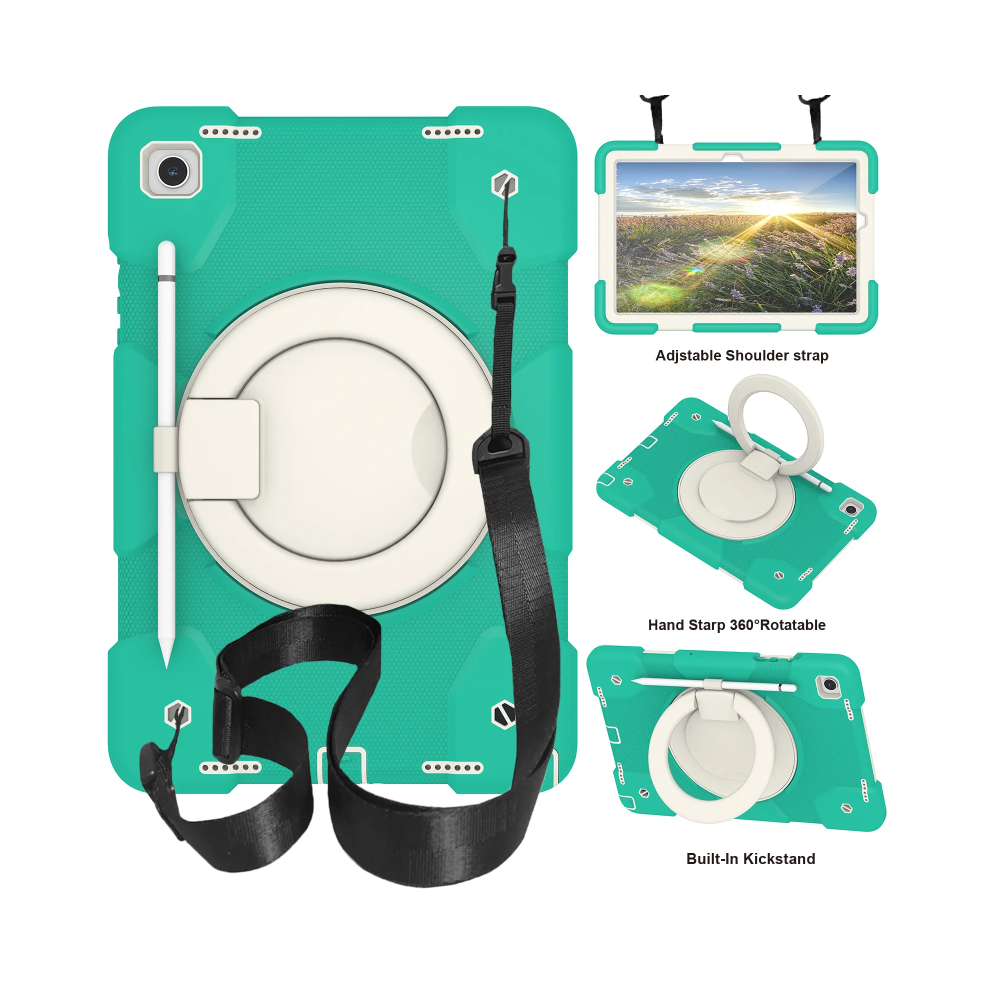 (, Tab A8 10.5Inch X200) Silicone Case For Samsung Galaxy Tab A9 Plus 11 In Green 967854393002
