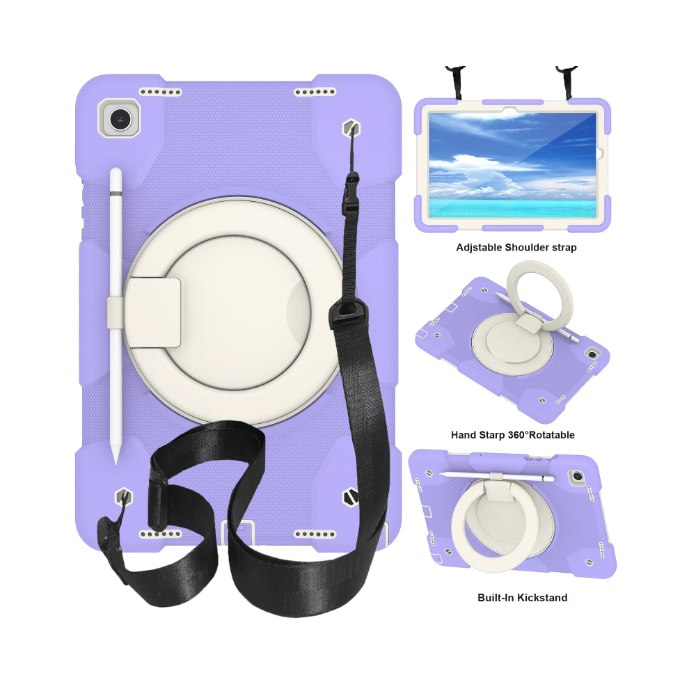 (, Tab A8 10.5Inch X200) Silicone Case For Samsung Galaxy Tab A9 Plus 11 In Purple 967854393101