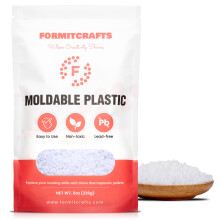 Termoplastick korlky -8 oz. Polymorfn plastov pelety (Vyrobeno ve panelsku) - Opakovane pouiteln tvarovateln plastov korlky - Taven plasto