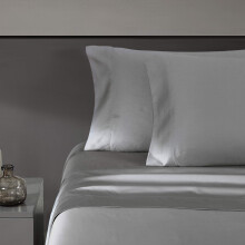 Vera Wang - King Size Sängklädesset, Mjukt Sateen Bomullsblandning, Djupa Fickor, 800 Trådar, Lakan med Resår