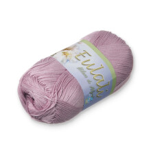 EULALI [100grs] de Omega - Hilo brillante de algod   n egipcio 100% mercerizado - Color: 36 Orqu   dea