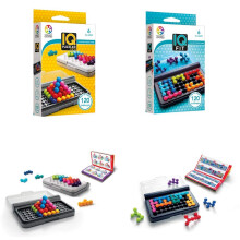 SmartGames IQ-bundels 3D-serie IQ Puzzler Pro IQ Fit 240 uitdagingen Leeftijden 6-volwassenen