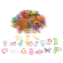 150 stuks Willekeurig gevormde paperclip Leuke paperclips Diverse kleuren Paperclip Gecoate paperclips Bladwijzerclips Kantoorbenodigdheden voor stud