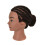 RIHANNAHAIR 100% Αληθινή Κεφαλή Μανεκέν Μαλλιών με Βάση για Εκπαίδευση Κομμωτών 3