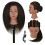 RIHANNAHAIR 100% Αληθινή Κεφαλή Μανεκέν Μαλλιών με Βάση για Εκπαίδευση Κομμωτών 1