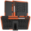 (black, Tab S7 Fe 12.4inch) Dual Layer Armor Shockproof Rugged Case for Samsun 2