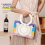 (Rainbow Blue, Tab A9 Plus 11 inch) Heavy Duty Ring Case For Samsung Galaxy Tab A9 Plu 6