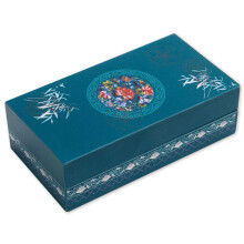 Kousky a kousky - Bamboo-zler Secret Puzzle Box - Dreven pokladnicka Brainteaser - Reen v 8 krocch Brain Game