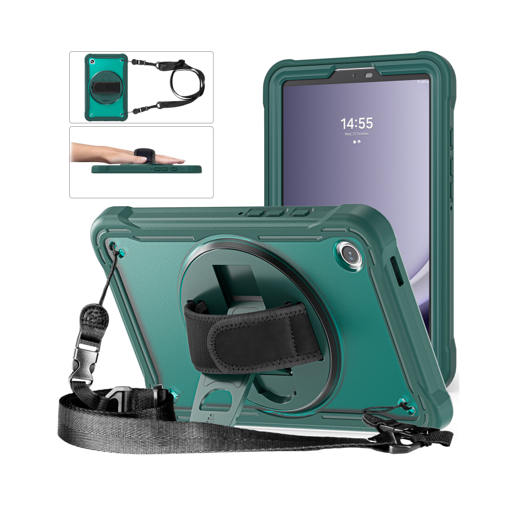 (Dark Tab A9 8.7Inch) Case For Samsung Galaxy Tab A9+Plus 11 Sm-X210 X21 Green 967854420043
