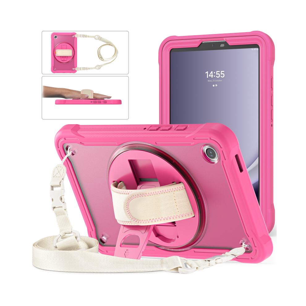 (Rose, Tab A9 8.7Inch) Case For Samsung Galaxy Tab A9+Plus 11 Sm-X210 X21 967854420104