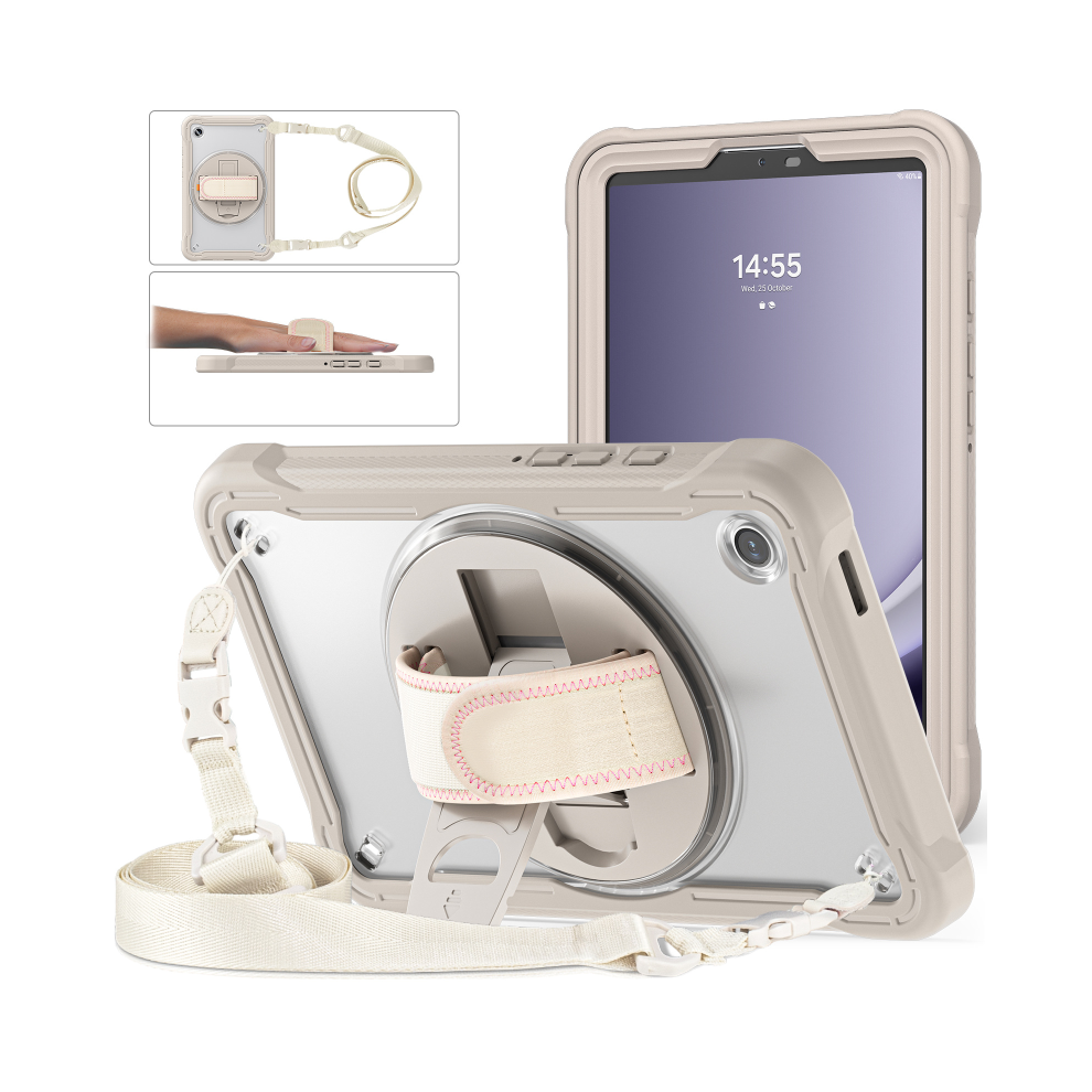 (Khaki, Tab A9 8.7Inch) Case For Samsung Galaxy Tab A9+Plus 11 Sm-X210 X21 967854420067