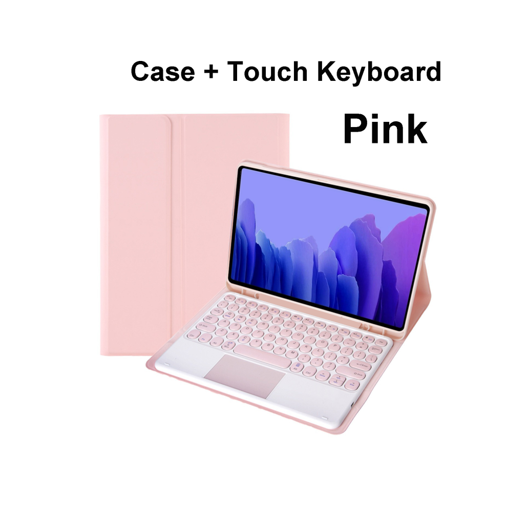 ( C, Ukrainian Keyboard) For Samsung Galaxy Tab A7 10.4 Inch Case, Bluetoot Pink 967854406313