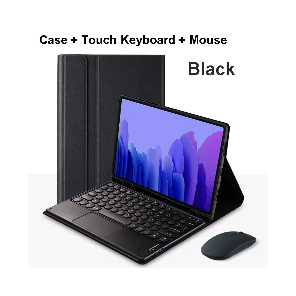 ( D, Ukrainian Keyboard) For Samsung Galaxy Tab A7 10.4 Inch Case, Bluetoot Black 967854407112