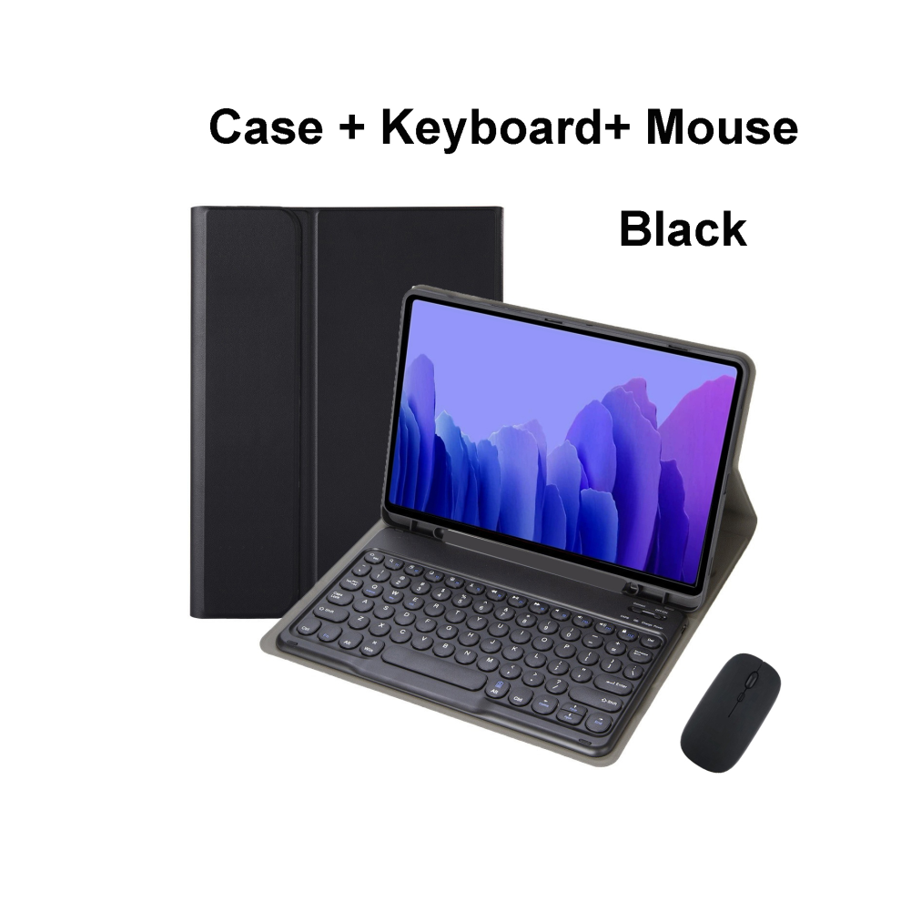 ( B, Spanish Keyboard) For Samsung Galaxy Tab A7 10.4 Inch Case, Bluetoot Black 967854407419