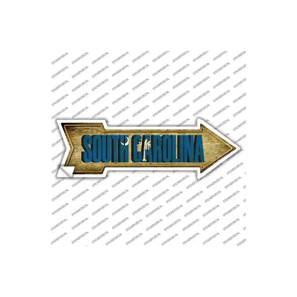 Smart Blonde A-233S-Xl South Carolina Novelty Arrow Sticker Decal - Extra Large 792636314230