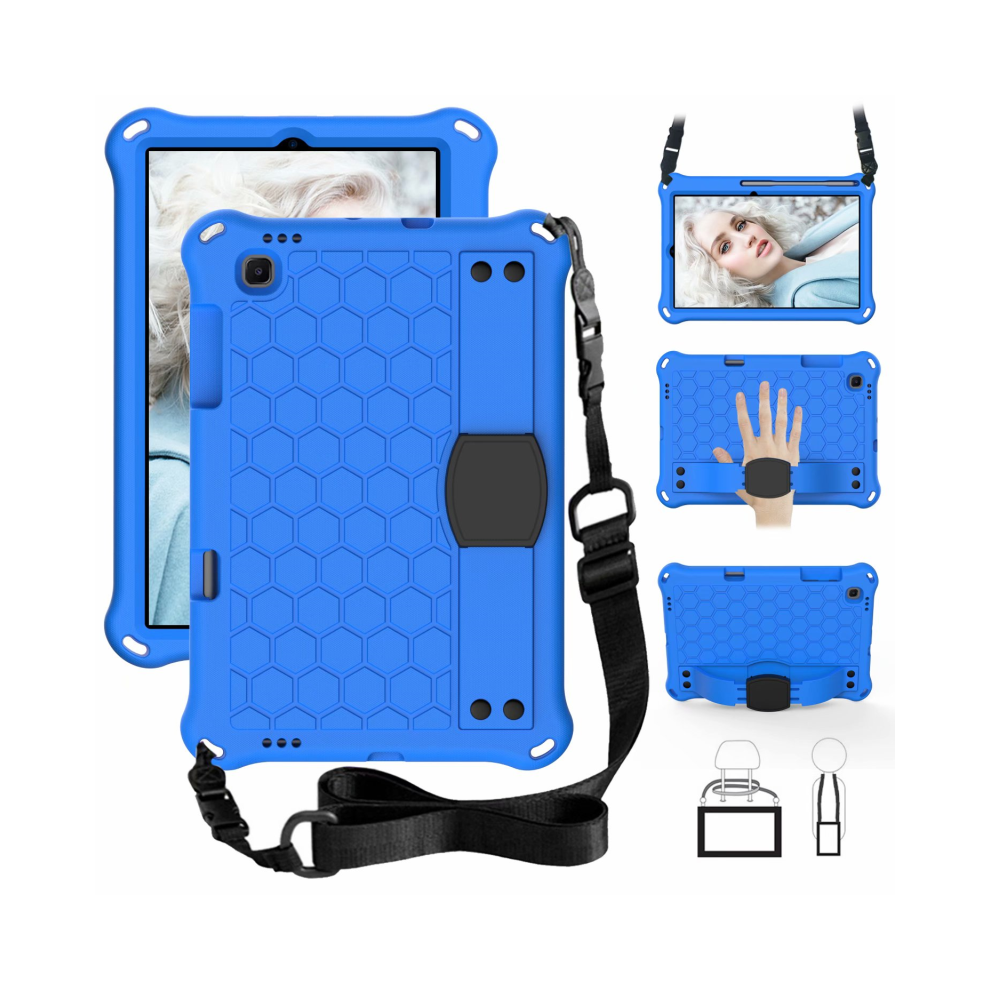 (Blue Black, Tab A 8.4 2020 T307) Kids Safe Eva Case For Samsung Galaxy Tab S6 Lite Blue,Black 967854411348