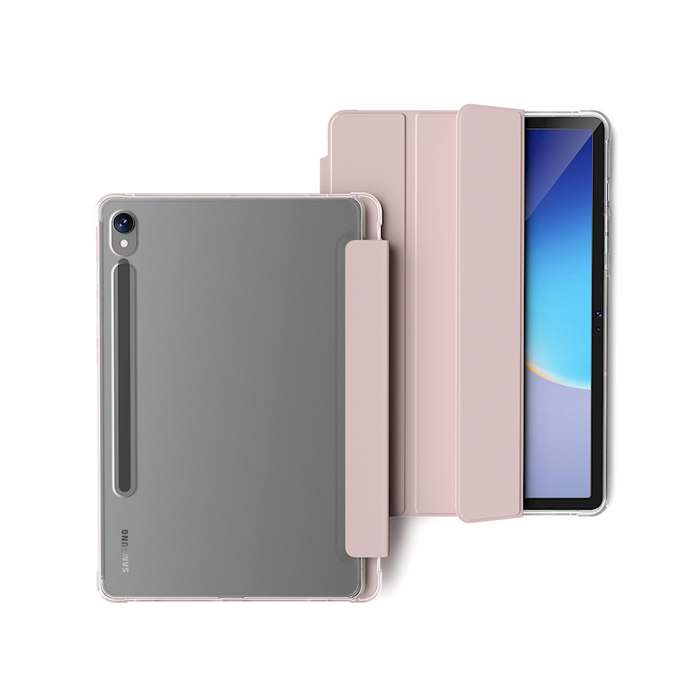 (, S9 Fe Plus 12.4 Inch) For Samsung Tab S9 Fe 10.9 Case With Pen Holder Fl Pink 967854423969
