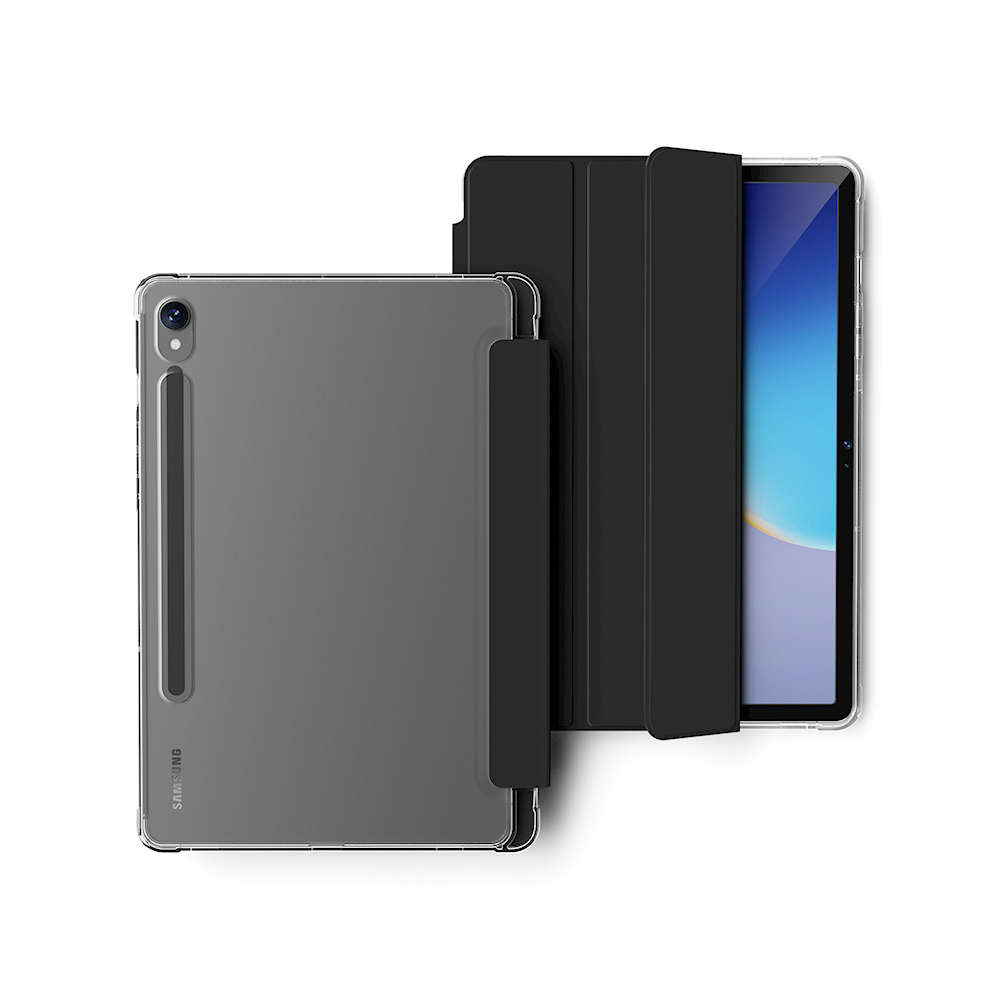 (, S9 Fe Plus 12.4 Inch) For Samsung Tab S9 Fe 10.9 Case With Pen Holder Fl Black 967854424072