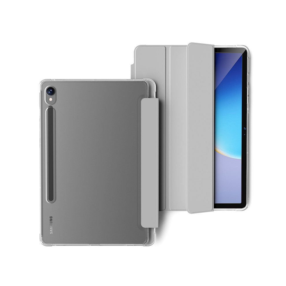 (, S9 Fe (10.9 Inch)) For Samsung Tab S9 Fe 10.9 Case With Pen Holder Fl Gray 967854424126