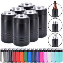 Produse pentru casa cu apa limpede - 12 oz din o?el inoxidabil cu perete dublu izolat n vid pentru cutie sau sticle pentru racire pentru bauturi