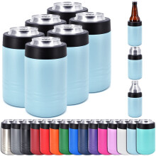 Produse pentru casa cu apa limpede - 12 oz din o?el inoxidabil cu perete dublu izolat n vid pentru cutie sau sticle pentru bauturi - acoperit cu