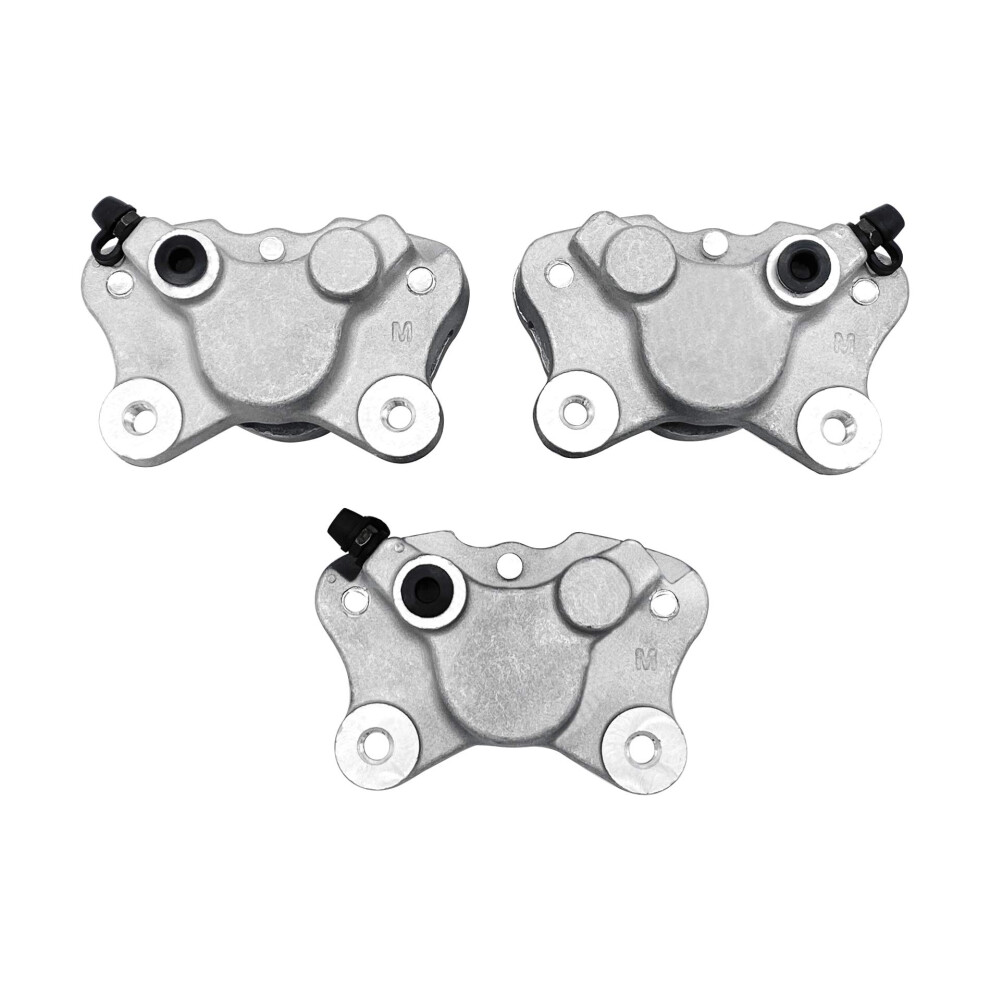 M Mati Front Left Right & Rear Brake Calipers For Arctic Cat Atv 250 300 375 400 454 500 With Pads 0402-011 0402-010 0402-011 791590060757