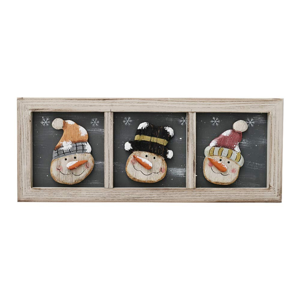 K Kilipes Boze Narodzenie Balwan Drewniany Znak Wiszacy Dekoracje Scienne Dekoracyjny Balwanek Ozdoba Boze Narodzenie Drewniana Tablica Boze Naro-image