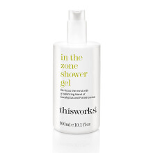 THISWORKS Gel de Duche In The Zone: Re-focalize a Mente com Eucalipto, Patchouli & Olíbano, 10.1 Onças