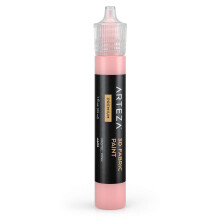 Arteza 3d tissu peinture pastel rose A603 1 oz tube ronde et secheuse peinture textile sure pour accessoires de vetements en verre en verre en ce