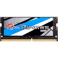 G.SKILL Ripjaws DDR4 SO-DIMM Series DDR4 RAM 32GB (1x32GB) 3200MT/s CL22-22-22-52 1.20V Unbuffered Non-ECC Notebook/Laptop Memory SODIMM (F4-3200C22S-