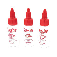 Salon Pro hvidt hårbinding lim [Super Bond] 1 oz pakke med 3