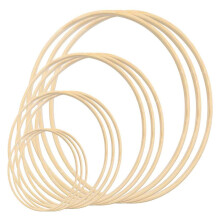12 stuks houten bamboe bloemenhoepel grote houten krans hoepel ambachtelijke ringen bamboe cirkels macrame hoepels ringen voor doe-het-zelf dromenvan