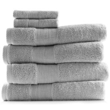 Hearth & Harbor Bath Towels for Bathroom - 100% Ring Spun Cotton Luxury Bathroom Towels - Ultra Soft & Highly Absorbent Bath Towels Set 6 Piece Set (