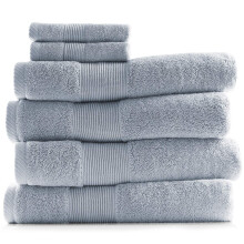 Hearth & Harbor Bath Towels for Bathroom - 100% Ring Spun Cotton Luxury Bathroom Towels - Ultra Soft & Highly Absorbent Bath Towels Set 6 Piece Set (